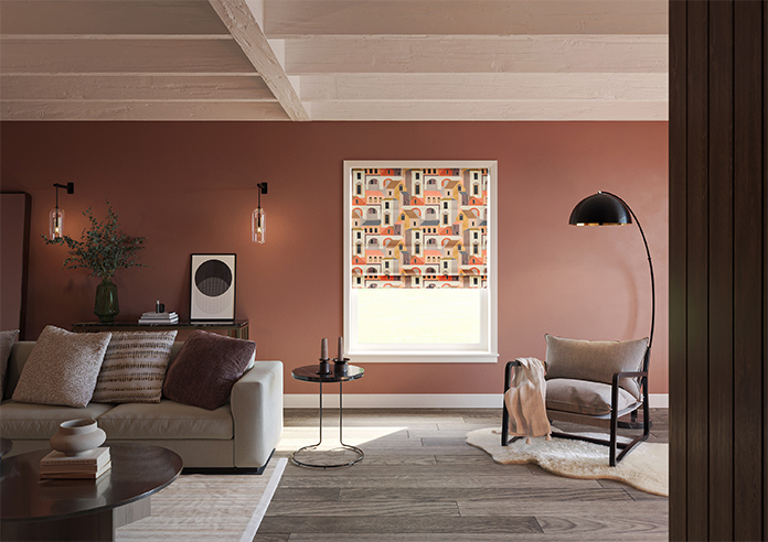 Santiago, Salsa - Twist&Fit Roman Blind - Image 8